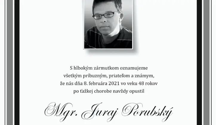 Zesnul Juraj Porubský – zakladatel centra Javorie